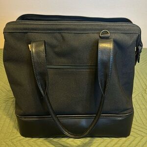 The Convertible Mini Weekender in Black